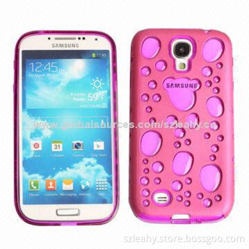 Cute and drops appearance PC and TPU mixed case for Samsung Galaxy S4